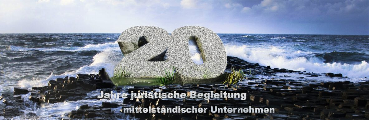 20 Jahre in stürmischer See auf Felsen
