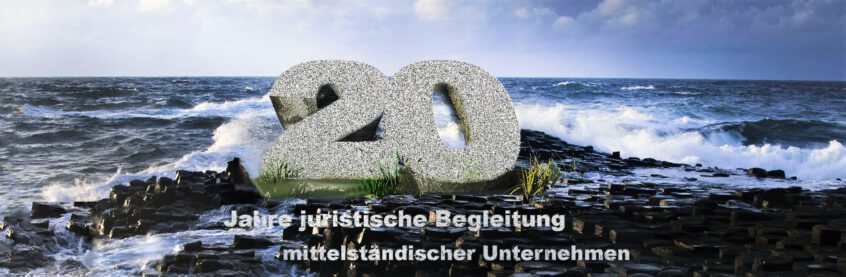 20 Jahre in stürmischer See auf Felsen